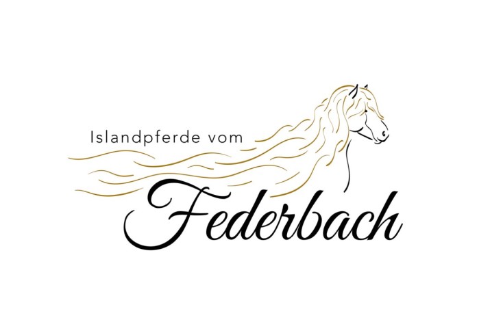 Islandpferde vom Federbach Logo #2