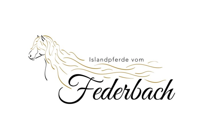 Islandpferde vom Federbach Logo #5.3