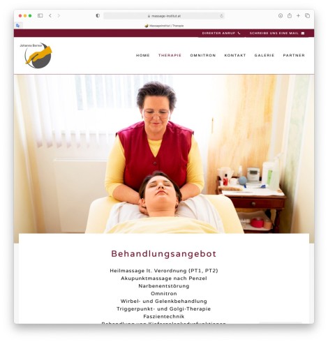 Johanna Berner Webseite