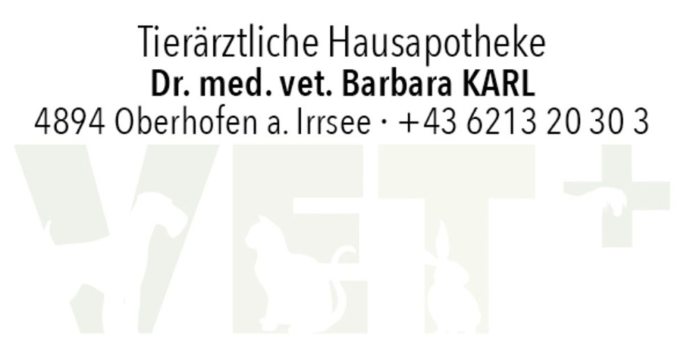 Tierarzt Oberhofen Aufkleber Hausapotheke