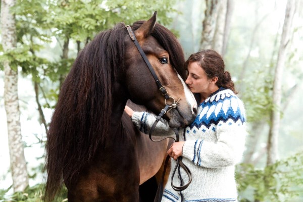 Denise & Merlin - Horse & Human Projekt-1