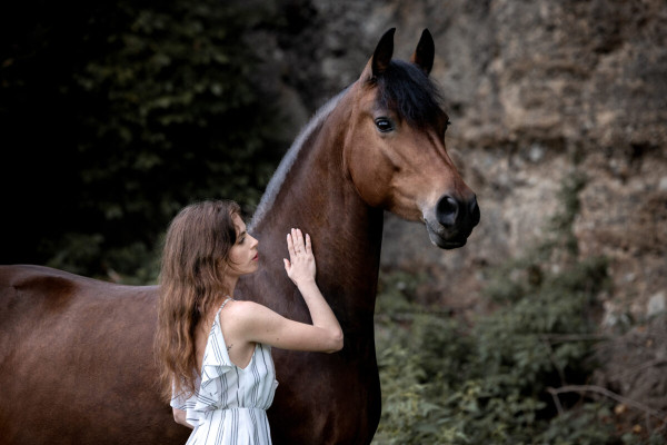 Sophia & Püppi - Horse & Human Projekt-2